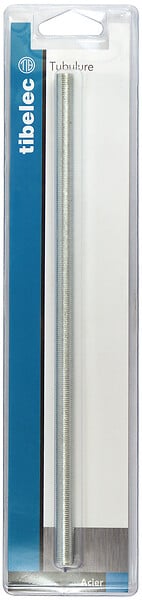 TIBELEC - Tubulure acier Longueur 25mm - large