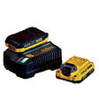 STANLEY Fatmax - Kit starter - 2 batteries V20 Lithium 2Ah - Avec chargeur 18V - vignette