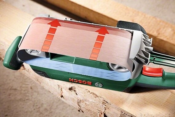 BOSCH - Ponceuse à bande filaire PBS 75 A - 710W - large