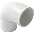 WAVIN - Coude PVC évacuation bâtiment MF 87°30 DN40 couleur blanc - vignette