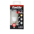 XANLITE - Ampoule LED flamme, culot E14, 6W, équivalent 40W, 470 lm, angle 200°, température de couleur variable 2700–6000K, 3 en 1 - vignette