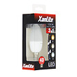 XANLITE - Ampoule LED flamme, culot E14, 6W, équivalent 40W, 470 lm, angle 200°, température de couleur variable 2700–6000K, 3 en 1 - vignette