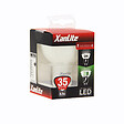 XANLITE - Ampoule LED spot de secours GU10, 5,5W, équivalent 35W, 400 lm, 150 lm en mode autonome, blanc chaud, 3000K, angle 100°, s’allume en cas de coupure de courant - vignette
