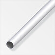 ALFER - Tube rond 8mm aluminium anodisé argent 1m - vignette