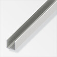 ALFER - U Carré 15.5mm PVC blanc 2.5m - vignette