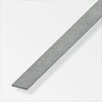 ALFER - Plat 20mm acier étiré gris acier 1m - vignette