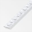 ALFER - Plat perforé 23.5mm acier zingué 1m - vignette