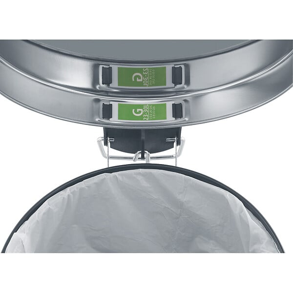 BRABANTIA - Sacs poubelle à lien Perfectfit - White - 23-30L - large