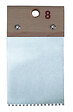 Couteau à colle à denture carré 2.5x2.8cm - vignette