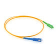 METRONIC - Câble fibre optique Free - monomode 0,8 m - vert et bleu - vignette