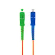 METRONIC - Câble fibre optique Free - monomode 0,8 m - vert et bleu - vignette
