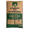C.PYR - ciment gris CEM II/B-L 32,5 R CE NF 25 kg - vignette
