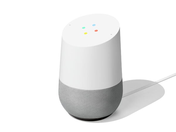GOOGLE - Enceinte vocale Google Home Chalk - large
