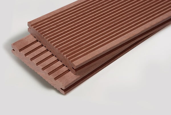 XYLTECH - Lame terrasse composite 360x14x2.2cm Redwood ROBUSTO - large