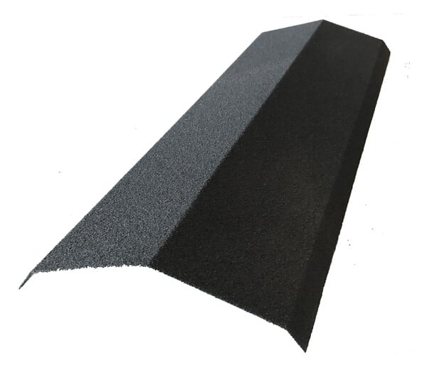 QUICKTILE - Faîtière pour panneau tuile granulat anthracite 92cm - large