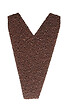 QUICKTILE - About faîtière pour panneau tuile granulat brun rouge - vignette