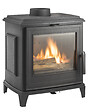INVICTA - Poêle à bois Sedan S - Fonte - Noir - 5kW - vignette