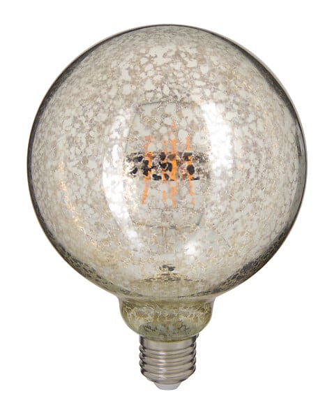 XANLITE - Ampoule déco LED, culot E27, 4W, 240 lm, blanc très chaud, 1800K, éclairage d’ambiance, durée de vie 15000 h - large