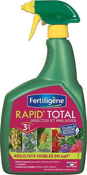 FERTILIGEN - Insectes et maladies RapidTotal prêt à l'emploi 800ml - large