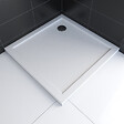 AURLANE - Receveur de douche acrylique Pure 2 - Blanc - l80xP80cm - vignette