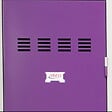P.HENRY - Vestiaire industrie salissante 1 case - Gris perle et prune - vignette