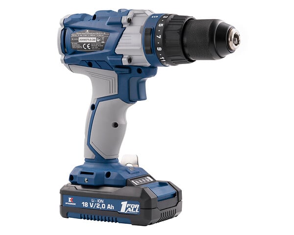 MC KENZIE - Perceuse visseuse à percussion - Sans fil - Brushless - Lithium - 18V - large