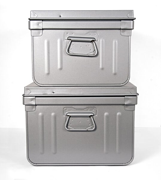 P.HENRY - Duo de coffres - Métal  - Aluminium - 45 et 60L - large