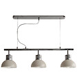 SEYNAVE - Suspension barre Charlie 3 lumieres Taupe - vignette