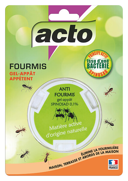 ACTO - Boîte-appât fourmis lutte naturelle 10gr - large