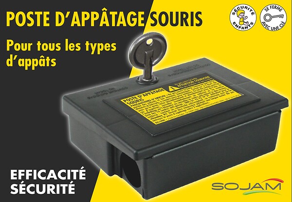 ACTO - Poste d'appâtage souris - large