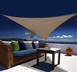 JARDILINE - Voile ombrage Austral - Triangulaire - Brun havane - 3,60m - vignette