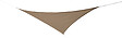 JARDILINE - Voile ombrage Austral - Triangulaire - Brun havane - 5m - vignette