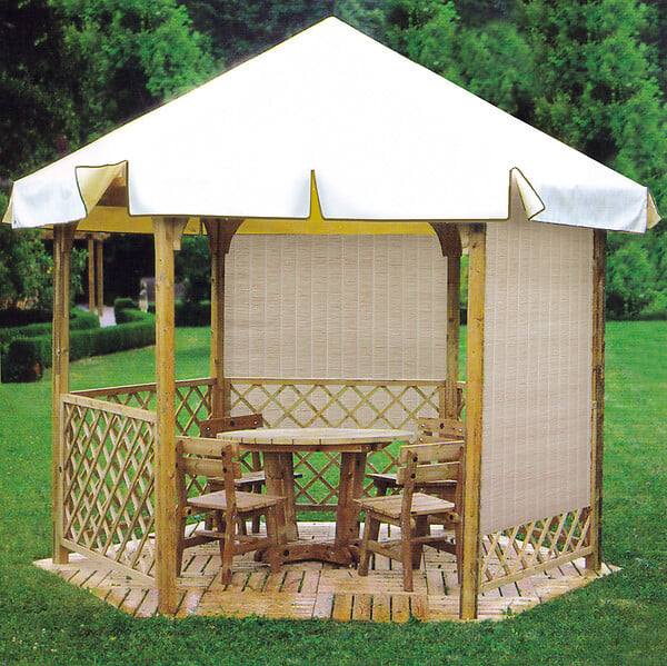 JARDILINE - Canisse multi-fonctions Multipaille 3x0.90m coloris sable Jardiline - large