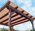 JARDILINE - Canisse multi-fonctions Multipaille 3x0.90m coloris café Jardiline - vignette