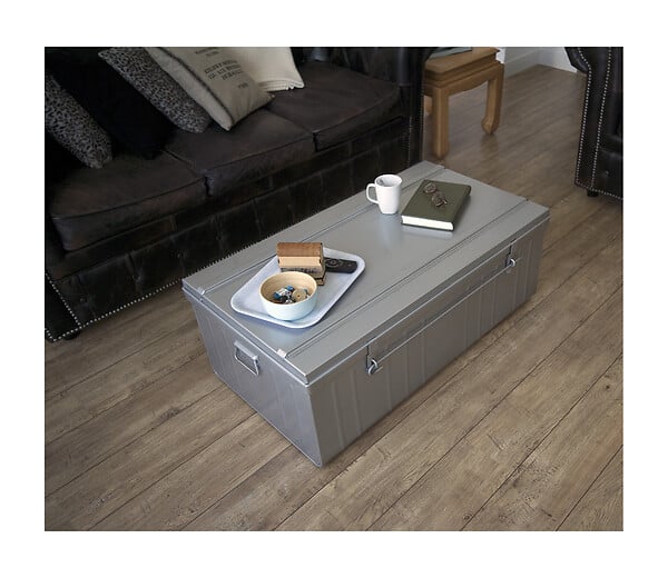 P.HENRY - Cantine Premium - Métal - Gris aluminium - 95L - large