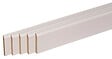 AJ TIMBER - Plinthe bord arrondi revêtu blanc 10x100mm L.2.20m - vignette