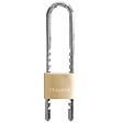 MASTER LOCK - Cadenas à clé laiton 50mm anse ajustable d.8xh.60-150mm 5 goupilles - vignette