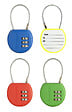 MASTER LOCK - Cadenas porte-adresse à combinaison programmable 42mm anse d.3xh.44mm - vignette