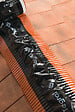 SOPREMA - Closoir de faîtage ventilé PVC 5mx31cm Rouge brique - vignette