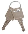 P.HENRY - Meuble 1 porte et 2 tiroirs - Métal - Taupe - H75cm - vignette