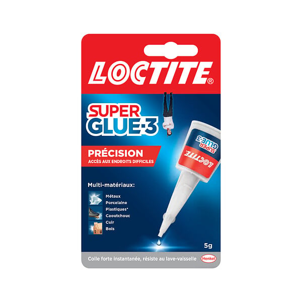 LOCTITE - Colles Cyanoacrylates SG3 Précision Bouteille 5g - large