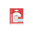 XANLITE - Spot encastrable rond blanc, culot GU10, puissance max 50W, lumière blanc neutre 4000 K, indice IP44, compatible salle de bain, usage intérieur - vignette