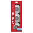 XANLITE - Pack de 3 spots encastrables ronds blancs, culot GU10, puissance max 50W, lumière blanc neutre 4000 K, indice IP44, compatible salle de bain, usage intérieur - vignette