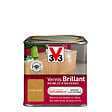 V33 BOIS - Vernis brillant chêne dore 0.5 litre - vignette