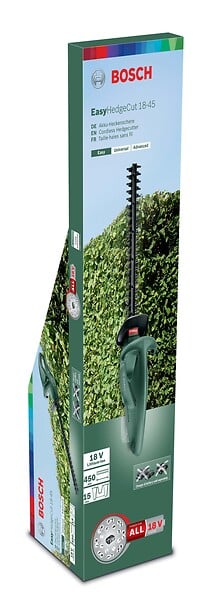 BOSCH - Taille-haies sans fil 18V EasyHedgeCut 18-45 Li - outil seul - large