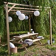 CERLAND - Pergola de jardin Patagonie - Bois traité  - 3x3m - vignette