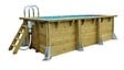 UBBINK PIS - Piscine bois Azura - Rectangulaire - L450xH126xP250cm - vignette