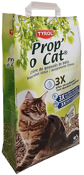 TYROL - Litière pour chat Prop'o'cat - 10L - large