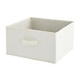 MODE DE VIE - Panier intissé - Blanc coton - S - vignette