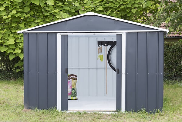 YARDMASTER - Abri de jardin 1010AEYZ - Métal et anthracite - 7.90m2 - large